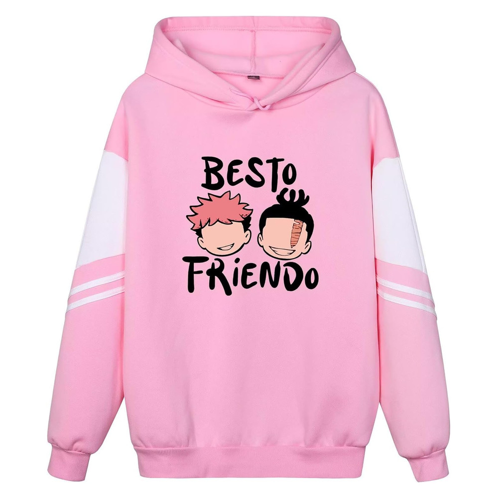 ACEFAST INC Itadori Yuji Best Friend Anime Hoodie — Graphic Pullover