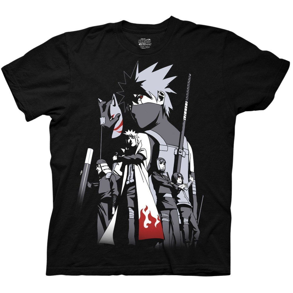 Naruto Shippuden Kakashi Story Limited Color Anime T-Shirt