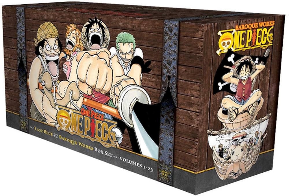 One Piece Box Set 1 — East Blue and Baroque Works, Vols. 1–23